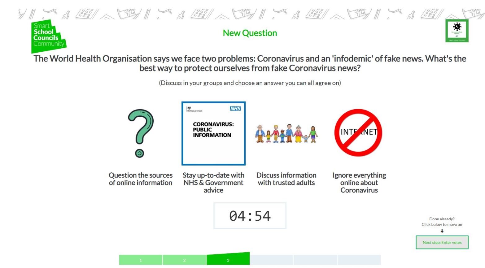 10 Coronavirus-themed debates for primary children at home