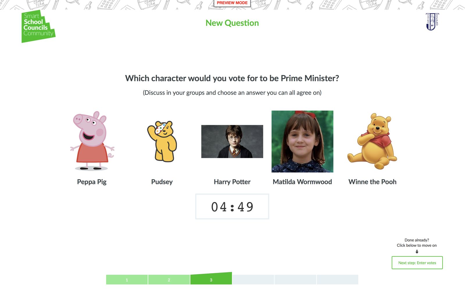 Young People’s General Election: Potter, Pudsey or Peppa Pig for PM?