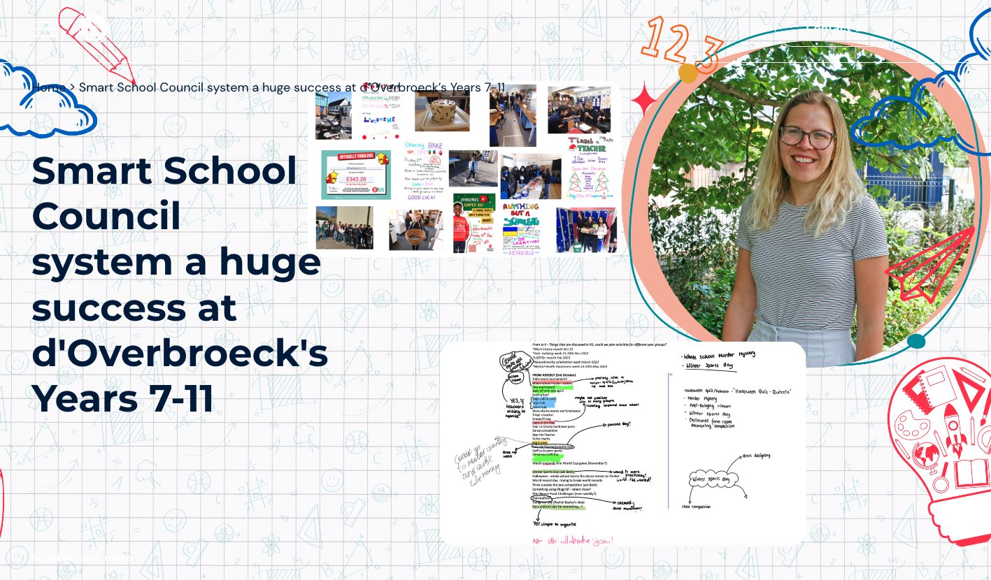 And the best Smart School Councils blog of the year so far goes to….... d'Overbroeck's 🎖️